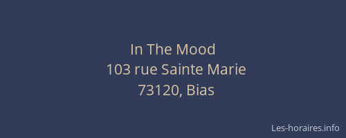 In The Mood