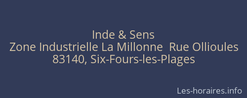 Inde & Sens