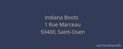 Indiana Boots