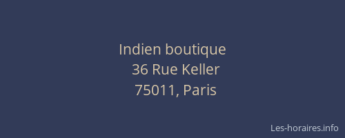Indien boutique