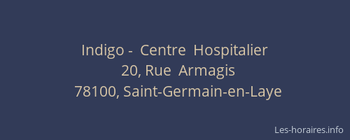 Indigo -  Centre  Hospitalier