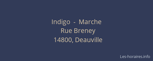 Indigo  -  Marche