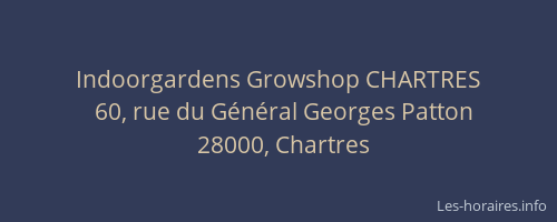 Indoorgardens Growshop CHARTRES