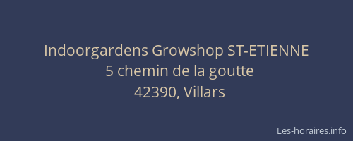 Indoorgardens Growshop ST-ETIENNE