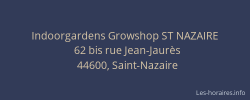 Indoorgardens Growshop ST NAZAIRE