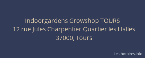 Indoorgardens Growshop TOURS