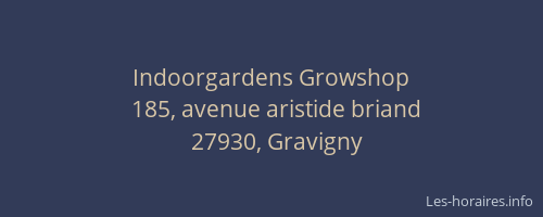 Indoorgardens Growshop