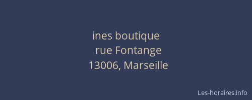 ines boutique