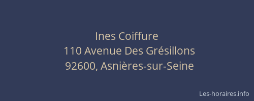 Ines Coiffure