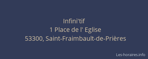 Infini'tif