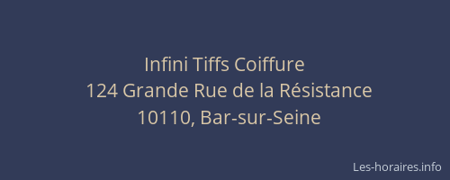 Infini Tiffs Coiffure