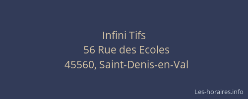 Infini Tifs
