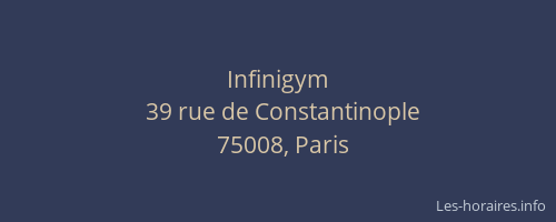 Infinigym
