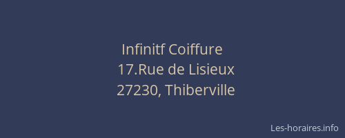 Infinitf Coiffure