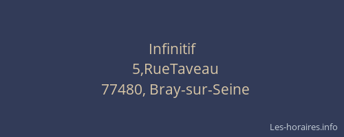 Infinitif