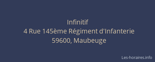 Infinitif