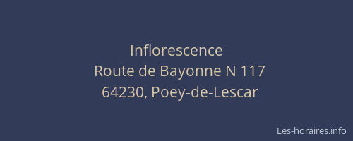 Inflorescence