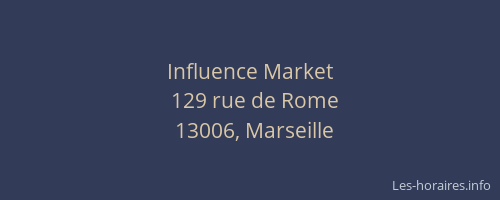 Influence Market
