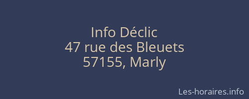 Info Déclic
