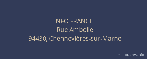 INFO FRANCE
