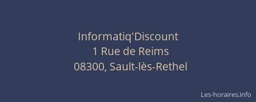 Informatiq'Discount