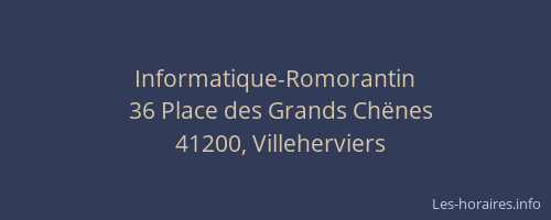 Informatique-Romorantin