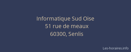 Informatique Sud Oise