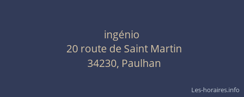 ingénio