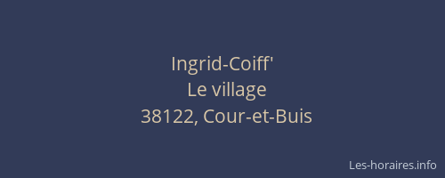 Ingrid-Coiff'