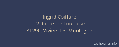 Ingrid Coiffure