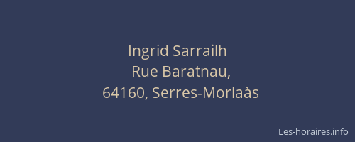 Ingrid Sarrailh