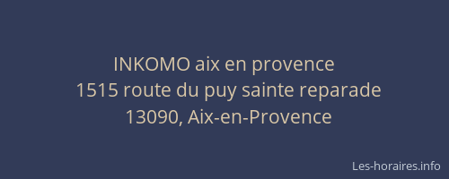 INKOMO aix en provence