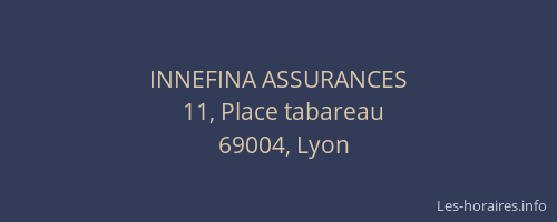 INNEFINA ASSURANCES