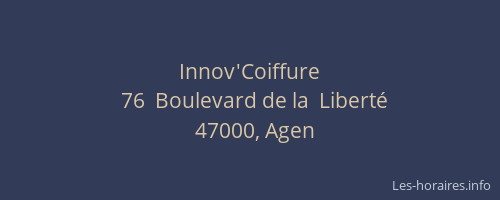 Innov'Coiffure