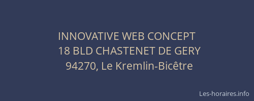 INNOVATIVE WEB CONCEPT