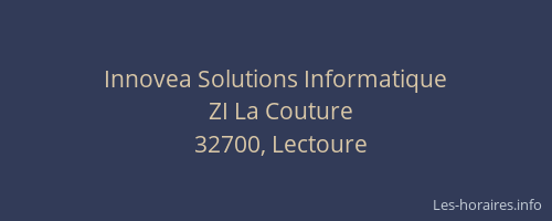 Innovea Solutions Informatique