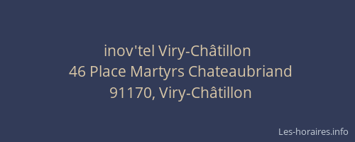 inov'tel Viry-Châtillon