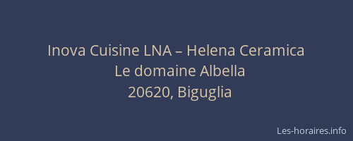 Inova Cuisine LNA – Helena Ceramica