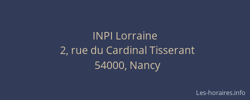 INPI Lorraine