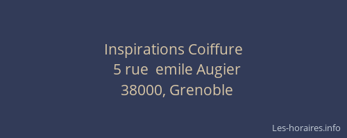 Inspirations Coiffure