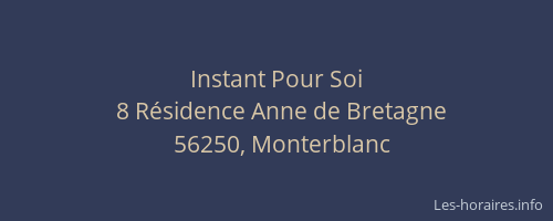 Instant Pour Soi