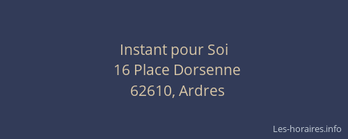 Instant pour Soi