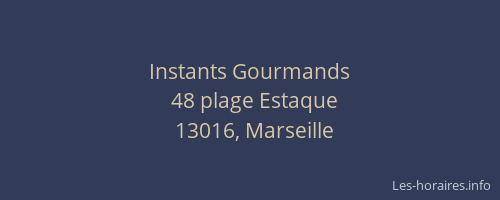 Instants Gourmands