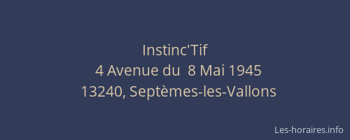 Instinc'Tif