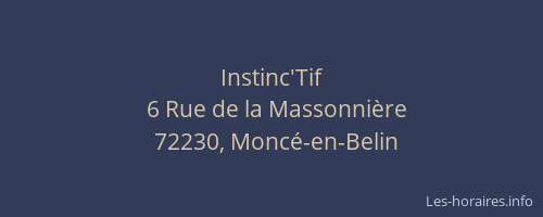 Instinc'Tif