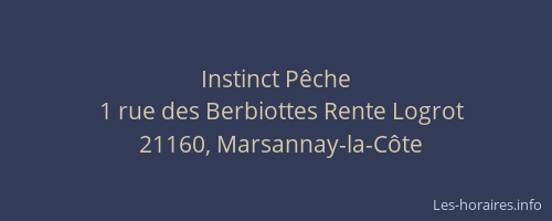 Instinct P&ecirc;che