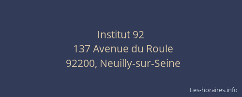 Institut 92