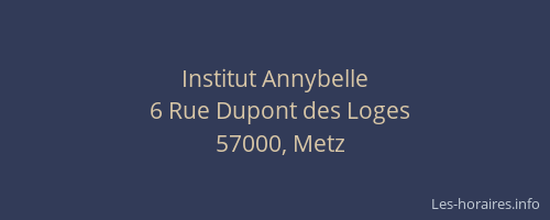 Institut Annybelle