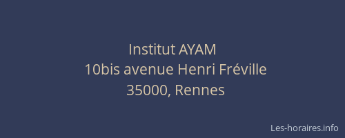 Institut AYAM