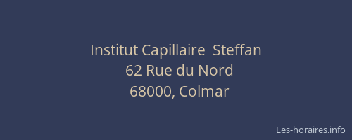 Institut Capillaire  Steffan